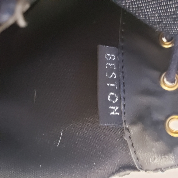 Beston Blue Denim Jeans Booties - Picture 10 of 11